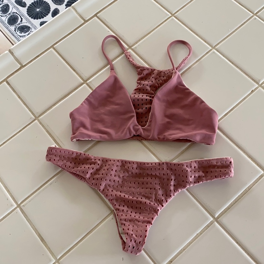 Acacia dusty pink set! Top P, bottom P